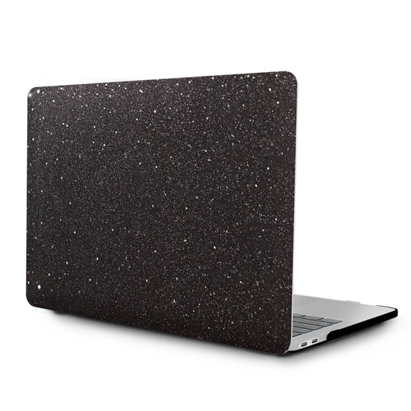For MacBook Air 13 A1932 / A2179 / A2337 Plane PC Laptop Protective Case (Pure Black)