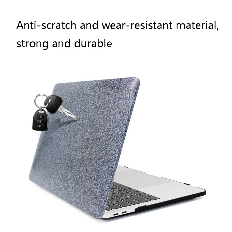 For MacBook Air 13 A1932 / A2179 / A2337 Plane PC Laptop Protective Case (Flash Rose Gold)