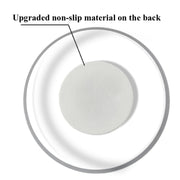 LED Flashing Coaster Bar KTV Cocktail Base Light Luminous Coaster(Upgrade Anti-slip Round Color Light)