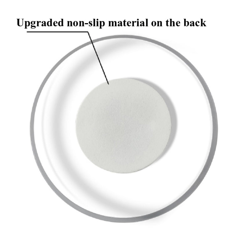 LED Flashing Coaster Bar KTV Cocktail Base Light Luminous Coaster(Upgrade Anti-slip Round Color Light)