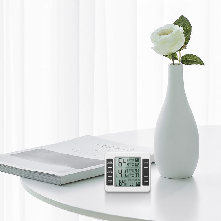 SN010 Wireless Indoor Outdoor High-Precision Thermometer Electronic Refrigerator Thermometers(One to One)