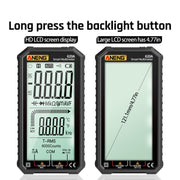 ANENG 620A Full Screen Smart Digital Multimeter(Black)