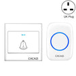 CACAZI H10 1 For 1 Wireless Smart Doorbell without Battery, Plug:UK Plug(White) - Wireless Doorbell by CACAZI | Online Shopping South Africa | PMC TechLife | Buy Now Pay Later Mobicred