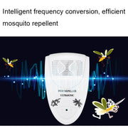 LI-3110 Ultrasonic Electronic Rat Repeller Household Smart Insect Repellent, Style: US Plug(Black)