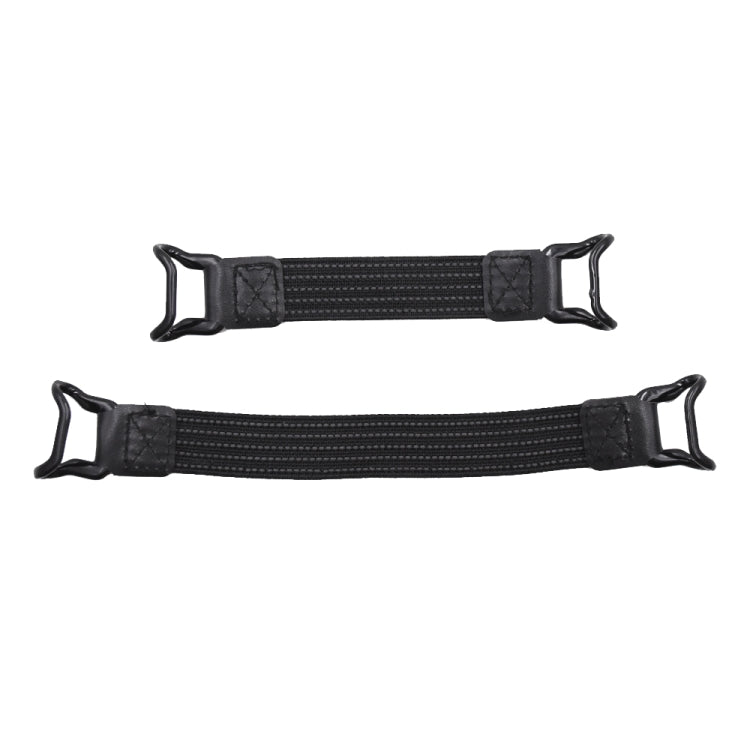5 PCS Mobile Phone Back Strapping Bracket Lazy Phone And Tablet Back Stick Bracket, Style: 2 x 20cm (Black Iron Buckle)