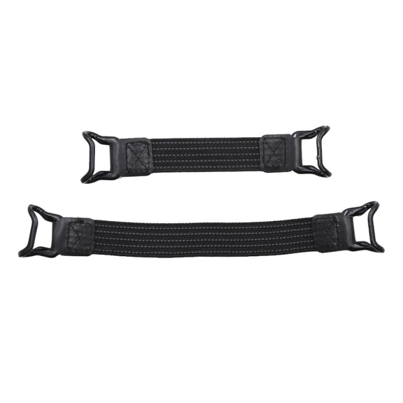 5 PCS Mobile Phone Back Strapping Bracket Lazy Phone And Tablet Back Stick Bracket, Style: 2 x 20cm (Black Iron Buckle)