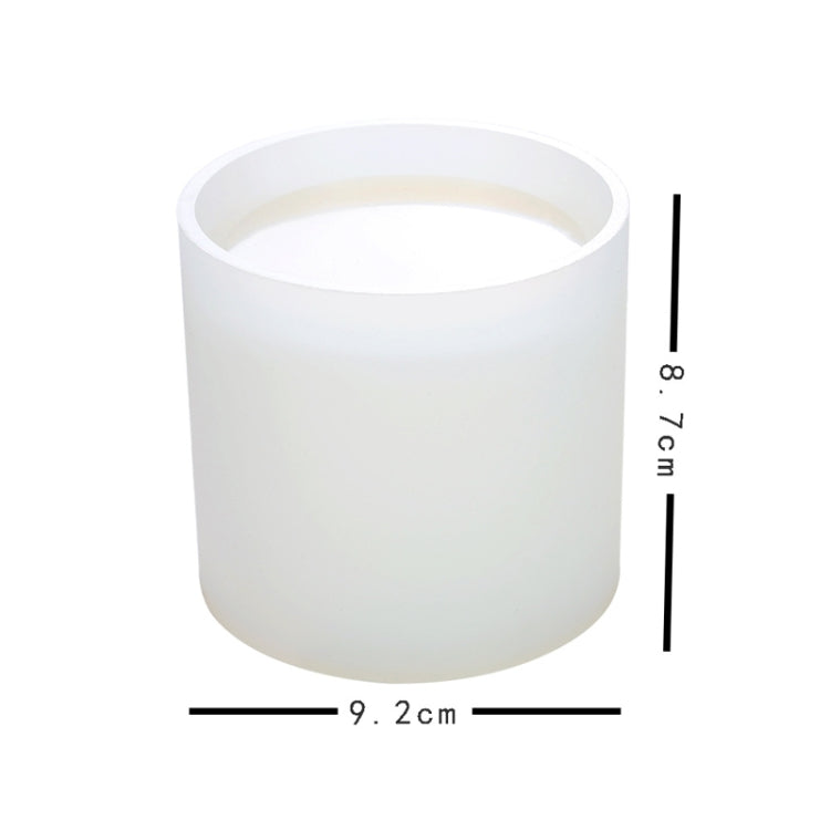 BM-02 Flower Pot Cup Pen Holder Silicone Mold(Roun)