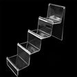 10 PCS Thickened Transparent Wallet Holder Plastic Phone Mask Display Stand Counter Display Stand,Specification: No. 3 4 Layer - free shipping - PMC TechLife - Order now!