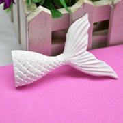 Mini Mermaid Tail Liquid Silicone Mold Fondant Baking Mold, Specification: Large (Gray) 15-94