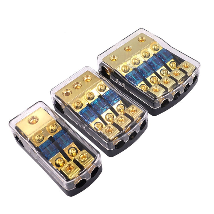 Car Audio Modification Fuse Holder Fuse Liner Fuse Splitter, Specification: 1 In 2 Out