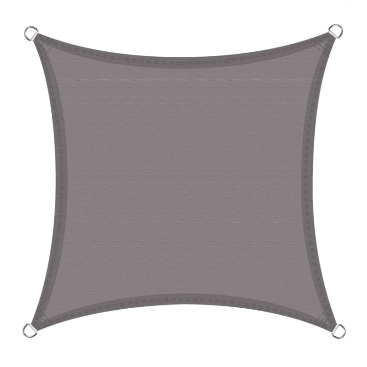 Outdoor Garden Sunshade Sail Water-resistant Anti-UV Canopy, Size: 3m x 4m(Black)