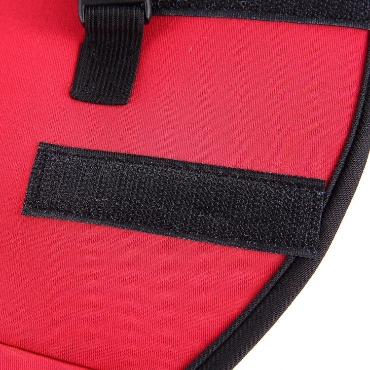 HJ19 Pet Surgery Rehabilitation Back Leg Protector Walking Aids, Size: S(Red Left Back Leg)