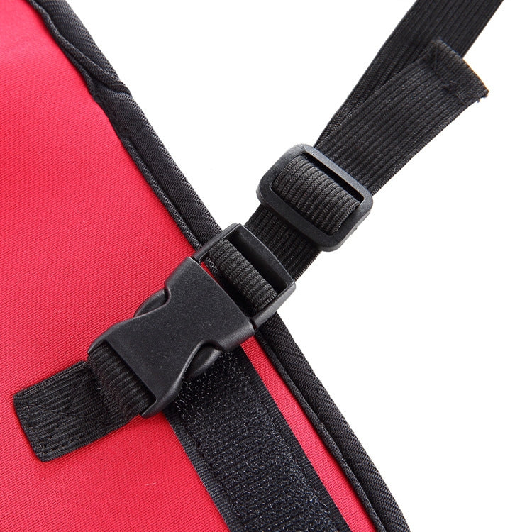 HJ19 Pet Surgery Rehabilitation Back Leg Protector Walking Aids, Size: S(Red Left Back Leg)