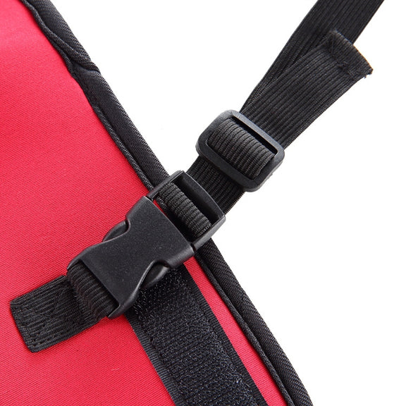 HJ19 Pet Surgery Rehabilitation Back Leg Protector Walking Aids, Size: S(Red Left Back Leg)