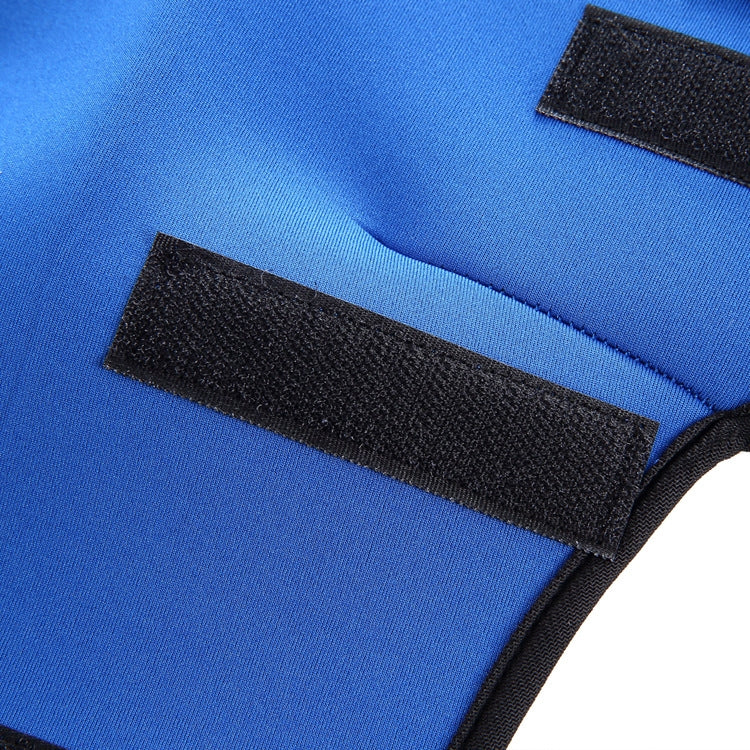 HJ19 Pet Surgery Rehabilitation Back Leg Protector Walking Aids, Size: M(Blue Left Back Leg)