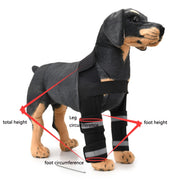 Pet Dog Leg Knee Guard Surgery Injury Protective Cover, Size: M(Anti-glory Model (Blue))