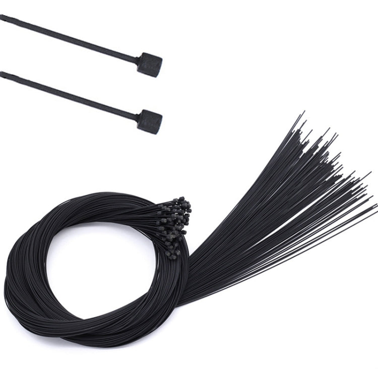 4 PCS TRLREQ Mountain Road Bicycle Teflon Internal Line Balance Car Core, Specification: Universal Rear Shift 2.1m(Black)