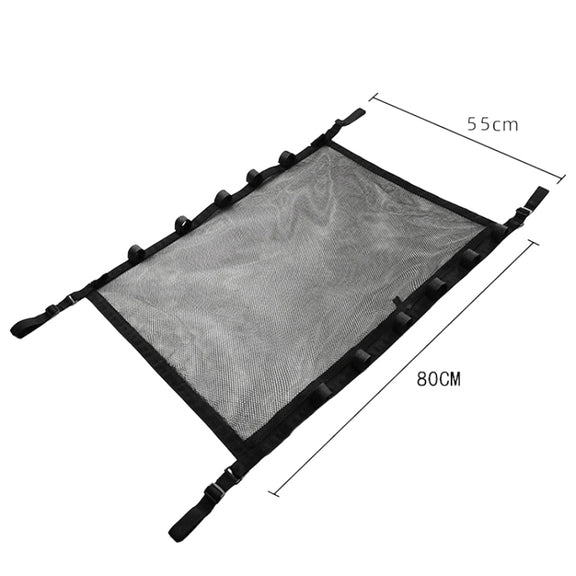Adjustable Hanging Car Top Storage Bag Car Fishing Rod Rack(Storage Bag)