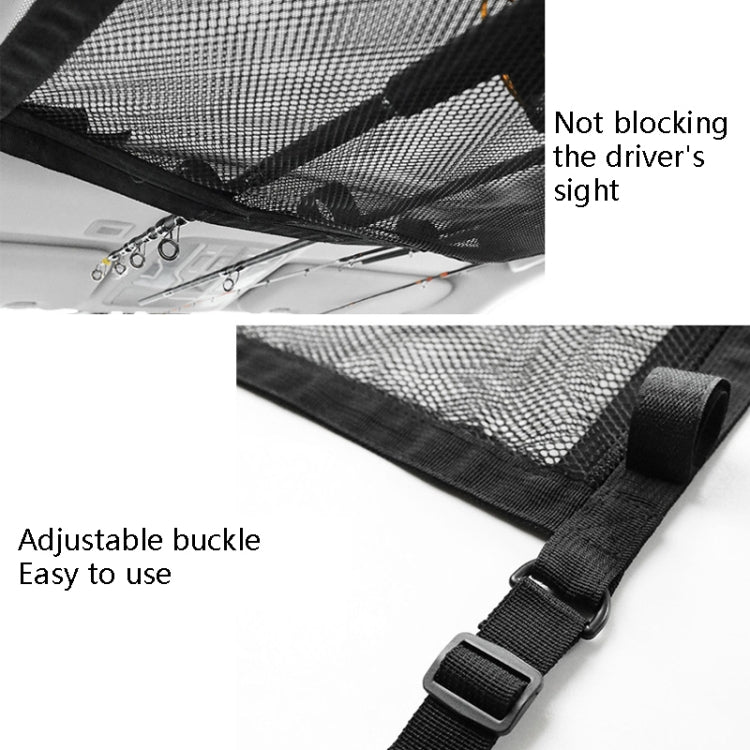Adjustable Hanging Car Top Storage Bag Car Fishing Rod Rack(Storage Bag)