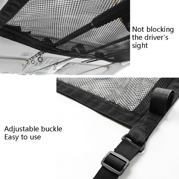 Adjustable Hanging Car Top Storage Bag Car Fishing Rod Rack(Storage Bag)