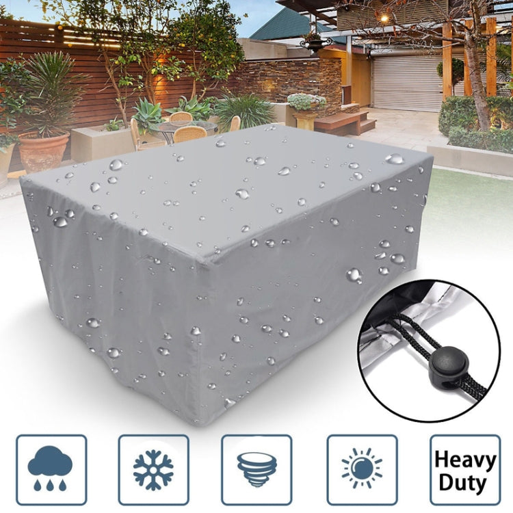 Outdoor Garden Tables And Chairs Dustproof And Water-resistant Cover, Size: 231x231x90cm