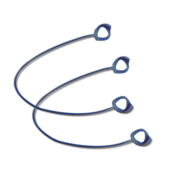 3 PCS Bluetooth Headphone Sports Silicone Anti-Lost Rope For Samsung GALAXLBuds 1 / 2(Blue)