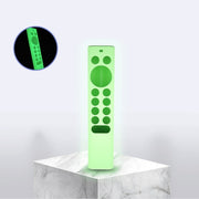 2 PCS Y7 Remote Control Silicone Protective Cover For NVIDIA Shield TV Pro/4K HDR(Luminousg Green)