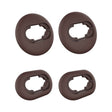 2 Sets Bluetooth Earphone Silicone Earplug Caps For Samsung Galaxy Buds Live(Brown-2 Pairs) - Anti-dust & Ear Caps by PMC TechLife | Online Shopping South Africa | PMC TechLife