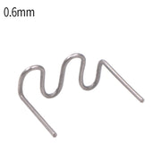 500pcs /Pack Auto Bumper Plastic Repair Welding Machine Hot Melt Plastic Welding Tool Welding Wire Patch, Style: Patch 7 0.6mm