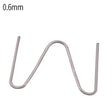 500pcs /Pack Auto Bumper Plastic Repair Welding Machine Hot Melt Plastic Welding Tool Welding Wire Patch, Style: Patch 11 0.6mm - Trunk & Bumper Accessories by PMC TechLife | Online Shopping South Africa | PMC TechLife | Buy Now Pay Later Mobicred