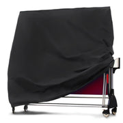 Outdoor Water-resistant And Dustproof Table Tennis Table Cover, Size: 165x70x185cm(Black Outside Silver Inside)