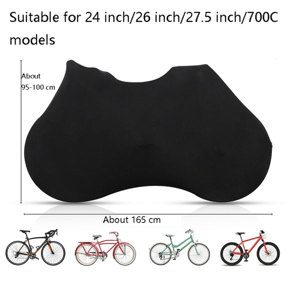 WEST BIKING Bicycle Dust Cover Bicycle Dust-Proof Protective Cover, Colour: Black