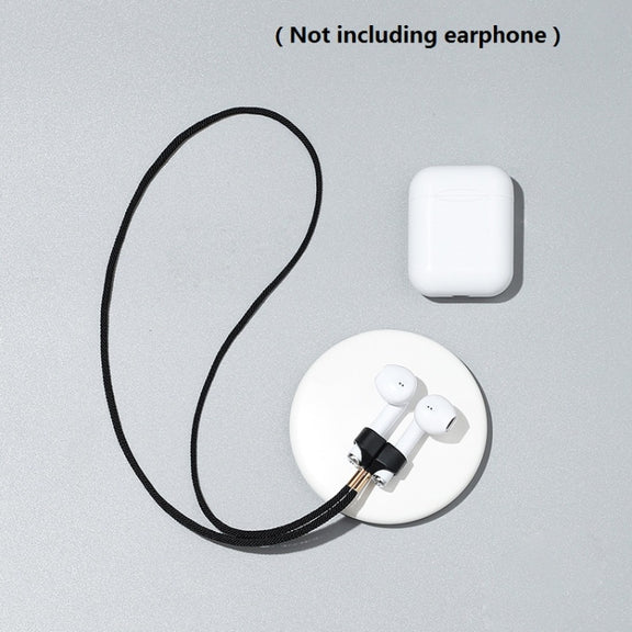 Wireless Earphones Acrylic Strong Magnetic Anti-Lost Rope For AirPods(Black)