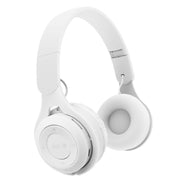 M6 Wireless Bluetooth Headset Folding Gaming Stereo Headset With Mic(White)