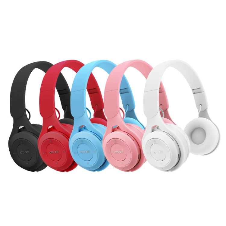 M6 Wireless Bluetooth Headset Folding Gaming Stereo Headset With Mic(Blue)