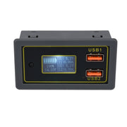 Car DC Voltage Electricity Table 12/24V Battery Lead-Acid Battery Turn 5V USB Fast Charge Display