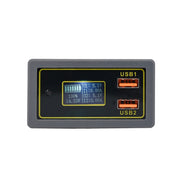 Car DC Voltage Electricity Table 12/24V Battery Lead-Acid Battery Turn 5V USB Fast Charge Display