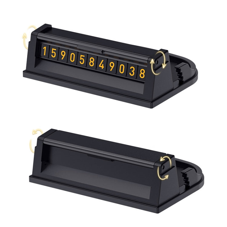 2 PCS Car Temporary Parking Card Car Mobile Phone Holder Multi-Function Hidden Temporary Parking Card(SD-1028)