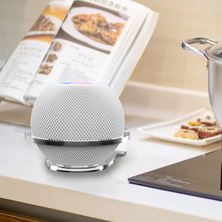 JP02Y Wall-Mounted / Desktop Acrylic Bracket For Apple HomePod Mini(White)