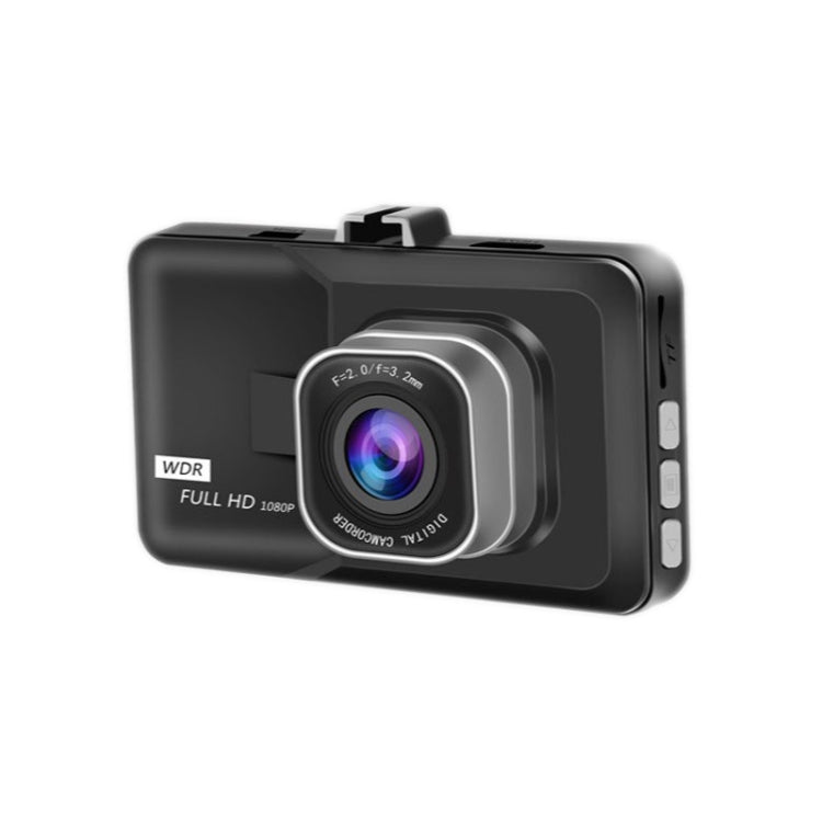 3.0 Inch HD 1080P Wide-Angle Driving Recorder With Reversing Image Specification��� Normal Definition Single Record���Black���