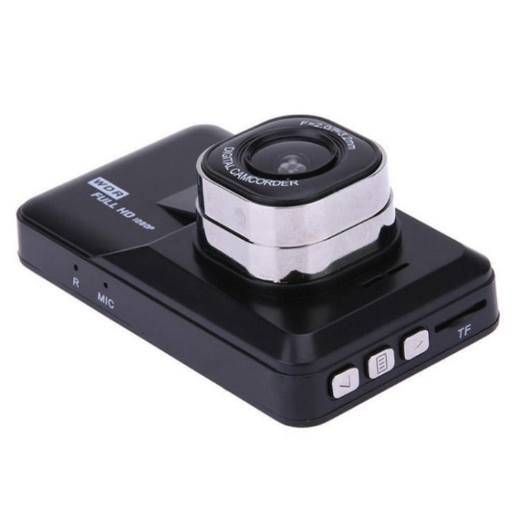 3.0 Inch HD 1080P Wide-Angle Driving Recorder With Reversing Image Specification��� Normal Definition Single Record���Black���