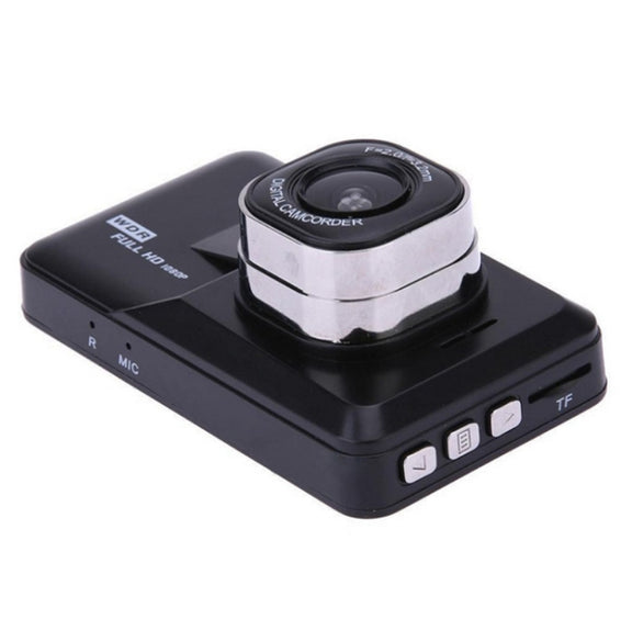 3.0 Inch HD 1080P Wide-Angle Driving Recorder With Reversing Image Specification��� Normal Definition Single Record���Black���