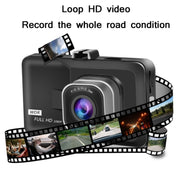 3.0 Inch HD 1080P Wide-Angle Driving Recorder With Reversing Image Specification��� Normal Definition Single Record���Black���