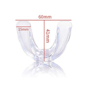 Transparent Braces Dental Braces Boxing Sports Mouth Guard Braces(Second Stage)
