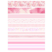 Antique And Paper Tape Hand Account DIY Decoration Material, Colour: Sakura Party