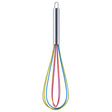 Silicone Egg Beater Home Egg Mixer Kitchen Gadgets Cream Baking Tools, Colour: 12 inch Colorful - Stirrer & Squeezer by PMC TechLife | Online Shopping South Africa | PMC TechLife