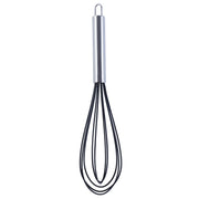 Silicone Egg Beater Home Egg Mixer Kitchen Gadgets Cream Baking Tools, Colour: 12 inch Black