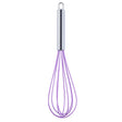 Silicone Egg Beater Home Egg Mixer Kitchen Gadgets Cream Baking Tools, Colour: 12 inch Purple - Stirrer & Squeezer by PMC TechLife | Online Shopping South Africa | PMC TechLife
