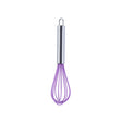Silicone Egg Beater Home Egg Mixer Kitchen Gadgets Cream Baking Tools, Colour: 8 inch Purple - Stirrer & Squeezer by PMC TechLife | Online Shopping South Africa | PMC TechLife