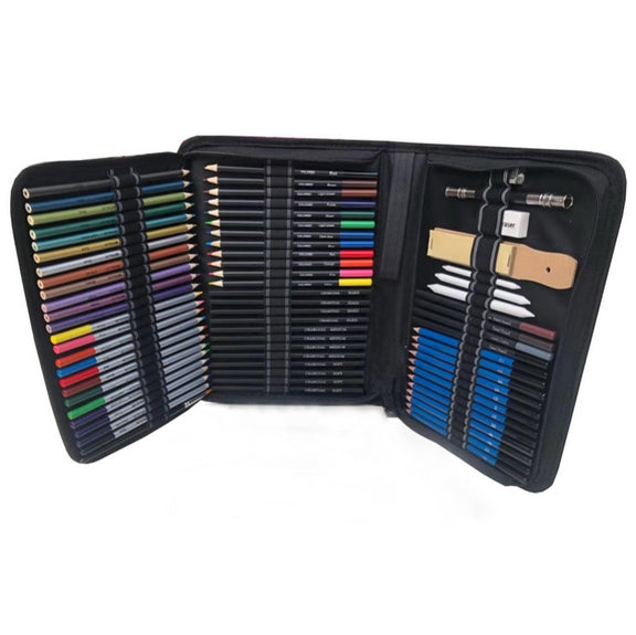 72 in 1 Sketch Pencil Color Lead Set Student Hand-Painted Art Color Pencil
